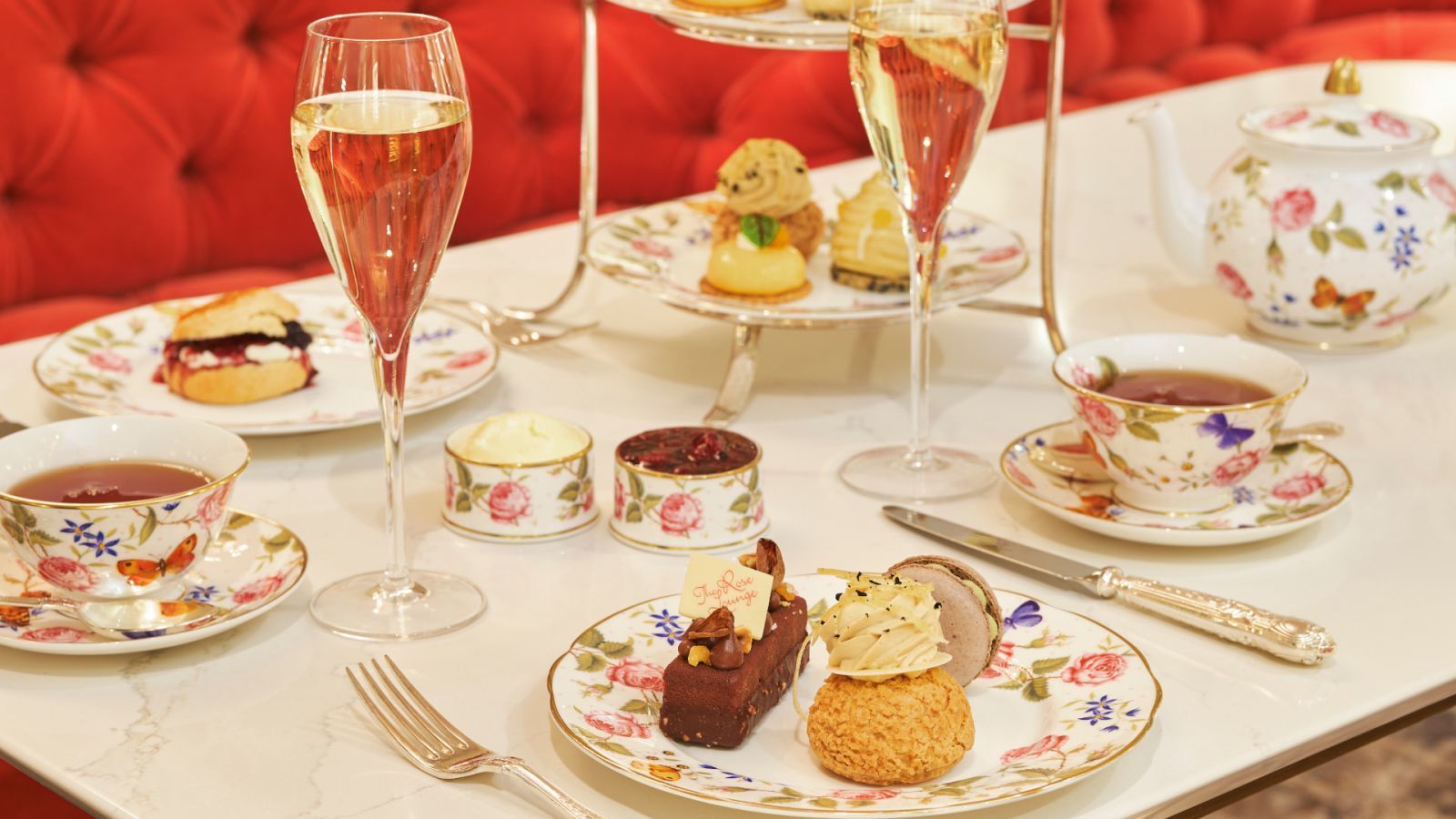 Sofitel London St James Best Afternoon Tea in London The Rose Lounge